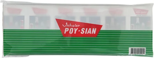 Vista 2 de POY-SIAN Mark II - Inhalador nasal de aromaterapia mentol, remedio natural a base de hierbas con aceites esenciales refrescantes Poysian