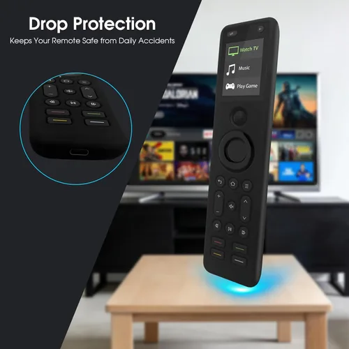 Vista 3 de [Usado] Funda protectora de silicona para control remoto universal SofaBaton X1S y control remoto universal SofaBaton X1 - Negro