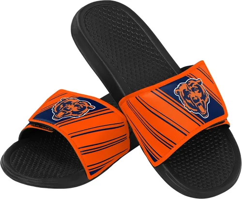 Vista 9 de FOCO mens NFL Team Logo Legacy Sport Slide Sandals