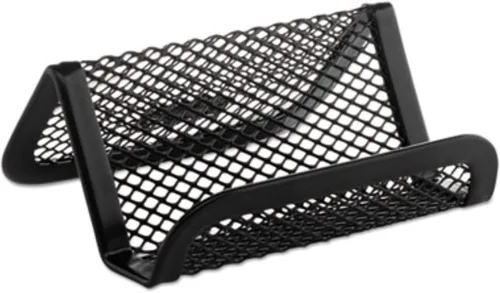 Vista 2 de Rolodex Malla Collection Negocios Titular de la tarjeta, Negro (22251eld), Negro