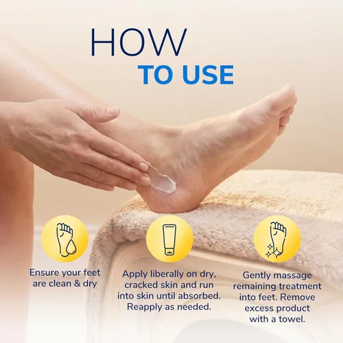 Vista 7 de Dr. Scholl's Ultra Hydrating Foot Cream - Crema para pies, 3.5 oz, crema con 25% de urea para pies secos y agrietados, cura e hidrata para tener