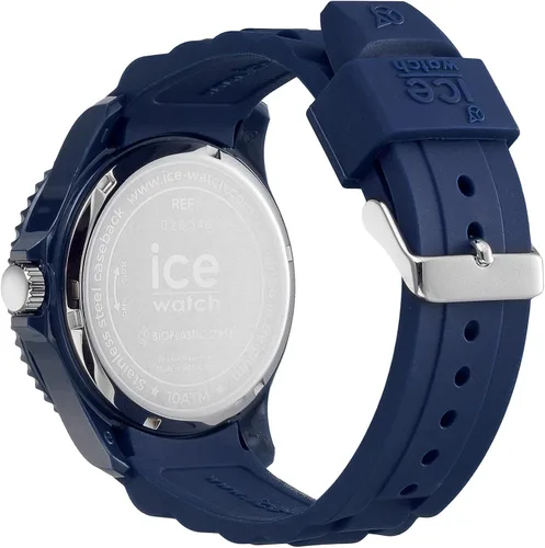 Vista 4 de Ice-Watch ICE Forever - Reloj de cuarzo azul oscuro con correa de silicona 21 modelo 020340 Azul Correa