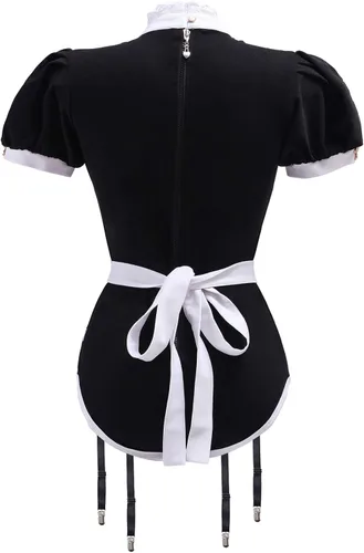Vista 7 de Littleforbig Mono de Algodón Mono Pijama - Traje de Maid