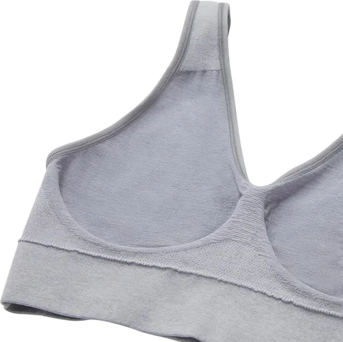 Vista 6 de Hanes Brasier sin varillas acogedor para mujer, brasier de cobertura completa, brasier sin costuras