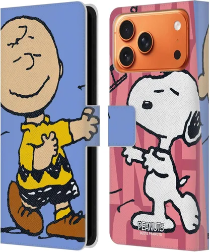 Vista 164 de Head Case Designs Peanuts Charlie & Woodstock Nap Halfs and Laughs - Funda de piel tipo cartera con licencia oficial compatible con Apple iPhone 11