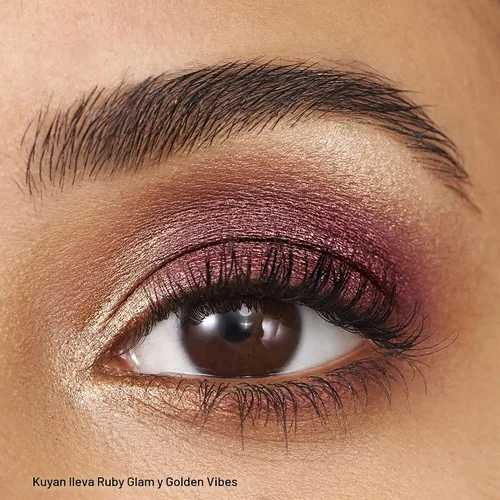 Vista 6 de Almay Velvet Foil Cream Shadow, End Game, 0.36 fl. oz., sombra de ojos metálica