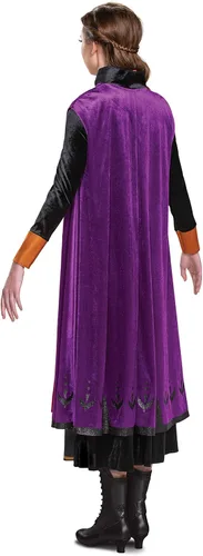 Vista 2 de Disney Frozen 2 Deluxe - Disfraz de Anna para mujer Multi
