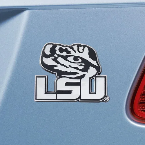 Vista 5 de FANMATS Emblema cromado de la NCAA para hombre