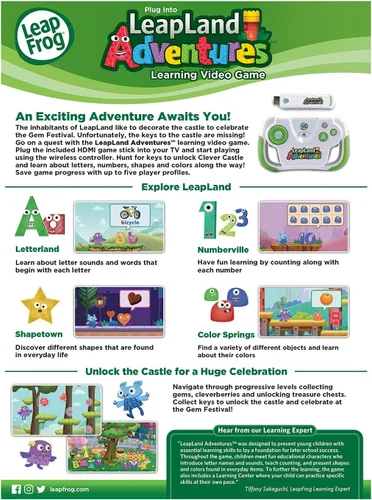 Vista 8 de LeapFrog - LeapLand Adventures.