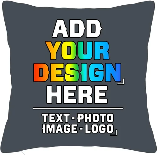 Vista 43 de Funda de almohada personalizada, diseña tu propia funda de almohada con logotipo de texto y texto de dos lados para marido, esposa, para hombres