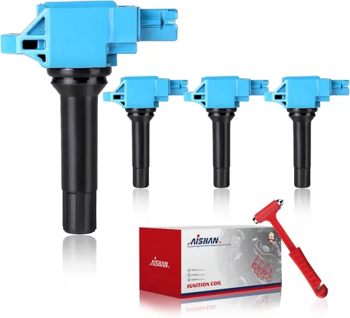 Vista 10 de Juego de 4 bobinas de encendido compatibles con Honda Accord 2003-2007, Civic 2002-2011, CRV 2002-2009, Element 2003-2011, Acura RSX 2002-2006 y más