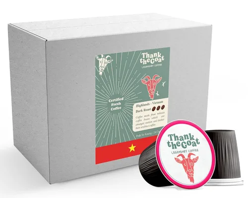 Vista 14 de Thank the Goat Gourmet - Cápsulas de café recién tostadas, tostado medio, compatibles con cafeteras Keurig 2.0 K-Cup, de Huila, Colombia, 24