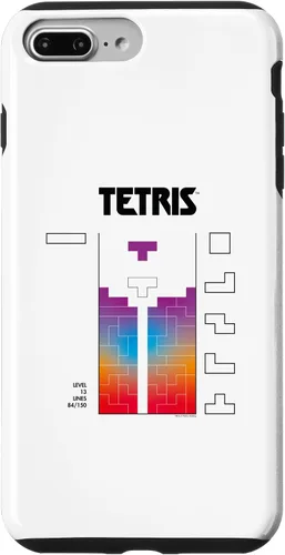 Vista 12 de Tetris Funda de arte de juego de color fundido para iPhone 17