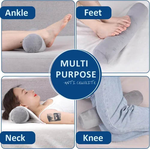 Vista 7 de Health - Almohada cervical para el cuello, cómodas y altamente resistentes, almohadas de cuello redondo para dormir, almohada de gran