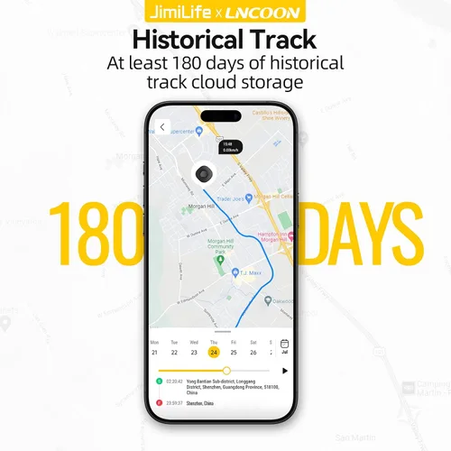 Vista 5 de Mini rastreador GPS para niños perro ancianos, localizador con botón SOS, seguimiento GPS en tiempo real, sonido de reproducción GEO-Fence