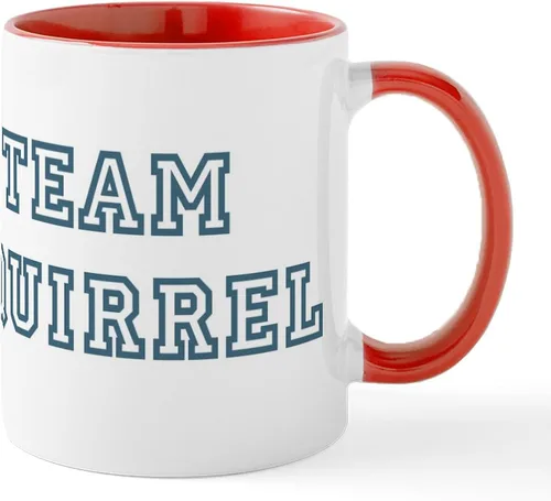 Vista 15 de CafePress Taza navideña de ardilla de 11 oz (11.0 fl oz) taza de café de cerámica