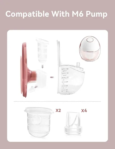 Vista 5 de Piezas de repuesto M6 para extractor de leche Momcozy, diafragmas