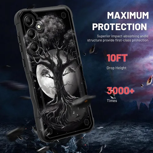 Vista 721 de Funda para Galaxy A14 5G, [Doble Capa][Protección contra Caídas de Grado Militar de 10 Pies] [Antideslizante] Funda Resistente a Prueba de Golpes