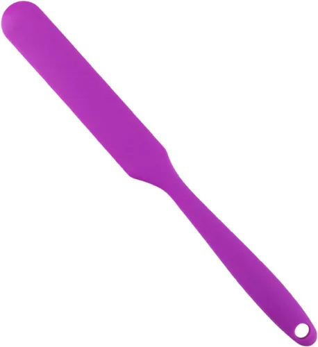 Vista 7 de BESTonZON Buttercream - Raspador de banco, raspador de masa, raspador lateral para tartas, cepillo para teñir el cabello, raspador para tartas, más