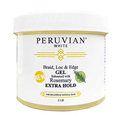 Vista 9 de Trenzas N Lox Braid, Loc & Edge Trenzado Gel Extra Hold para cabello relajado y natural, 2 libras (hierba de limón)