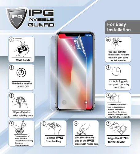 Vista 5 de IPG Protector de hidrogel para Xiaomi 13T - 13T Pro Full Body Protector de hidrogel Pantalla táctil invisible Sensible Ultra HD Película