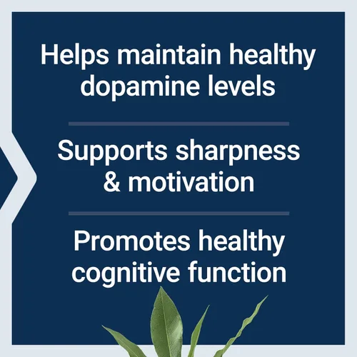 Vista 4 de Life Extension Ventaja de la dopamina, salud cognitiva, agudeza mental, motivación, vitamina B12, polvo de corteza de felodendro, sin gluten, sin