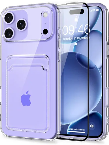 Vista 16 de MZELQ Compatible con iPhone 11 Funda TPU Soporte para Tarjetas Cubierta de Billetera, Protección de Cámara + Protector de Pantalla Funda Suave