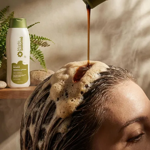 Vista 3 de Maria Salome Champú Keratin2 Salt Freel/Sin Sal 400 Ml/Nuevo Producto