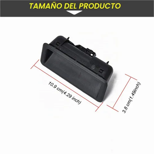 Vista 5 de MOCW Interruptor de liberación del mango del maletero de maletero para BMW 1 3 5 Series X6 X5 X1 E60 E90 E91 E92 E93 E70 E71 Reemplazar 51247118158
