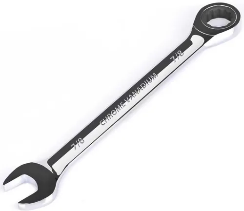 Vista 48 de Egofine Llave combinada de trinquete de 1 pulgada SAE, llave de engranajes de grado industrial con diseño de 12 puntos, trinquete de 72 dientes
