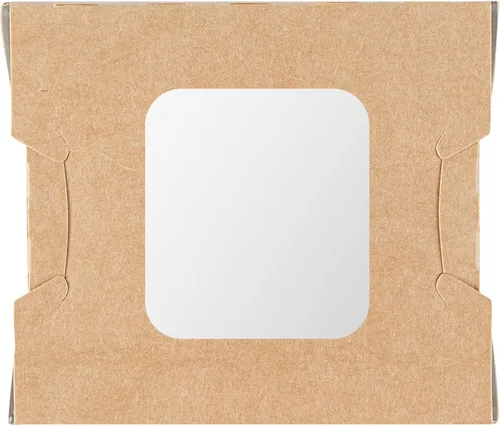 Vista 17 de Restaurantware Mini recipiente bio para llevar de papel rectangular de 12 onzas, 200
