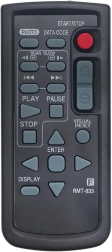 Vista 2 de Allimity RMT-835 Reemplazo remoto compatible con Sony Digital HD Videocámara Grabadora HDR-PJ30V HDR-CX370V HDR-XR550 HDR-CX300 HDR-CX350V