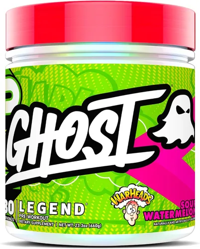 Vista 9 de GHOST Legend Polvo Pre-Entrenamiento, Frambuesa Azul - 30 Porciones – Pre-Entrenamiento para Hombres y Mujeres con Colina, L-Citrulina, y Beta