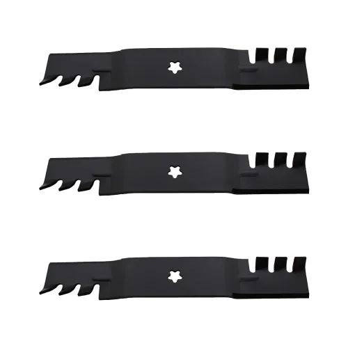 Vista 5 de RAParts - Paquete de 3 cuchillas de repuesto dentadas para Husqvarna 532 18 72-55