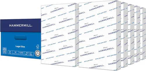 Vista 7 de Hammermill Papel para impresora, papel de copia de 20 libras, 8.5 x 14 - 1 resma (500 hojas) - 92 brillante, fabricado en los Estados Unidos, 105015R