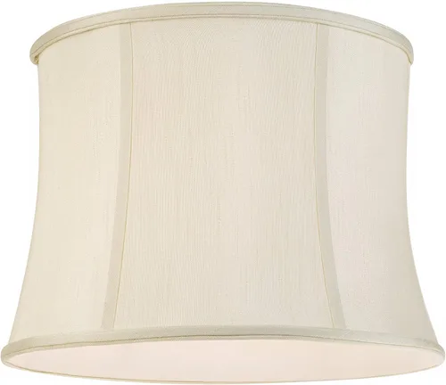 Vista 5 de Imperial Shade Creme Classic - Pantalla para lámpara de tambor grande, 14 pulgadas superior x 16 pulgadas inferior x 12 pulgadas de alto (araña)