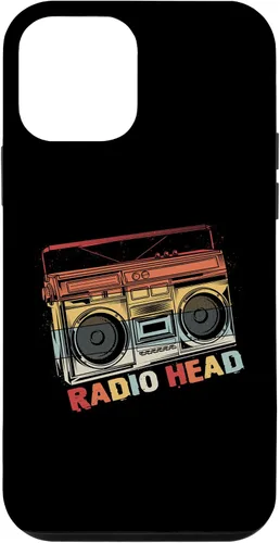Vista 16 de Funda vintage de Radio In Head Music Matching Band Cassette Player para iPhone 16