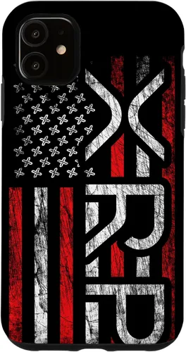 Vista 8 de iPhone 16 XRP Crypto - XRP criptomoneda - Bandera americana - Funda XRP