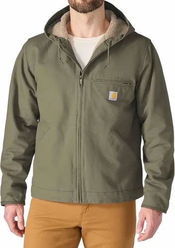 Vista 4 de Carhartt Men's Washed Duck Sierra Jacket Negro