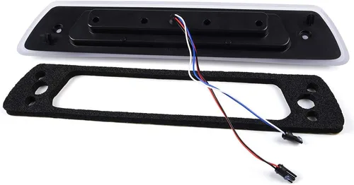 Vista 2 de GRAND ORANGE Tercera luz de freno LED compatible con Ford F150 2009-2014 Luz de freno trasero de montaje alto, lámpara de carga, carcasa cromada