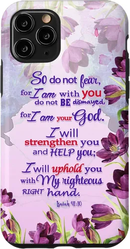 Vista 29 de So Do Not Fear for I 'm with You Isaías 41:10 - Funda cristiana para iPhone 17