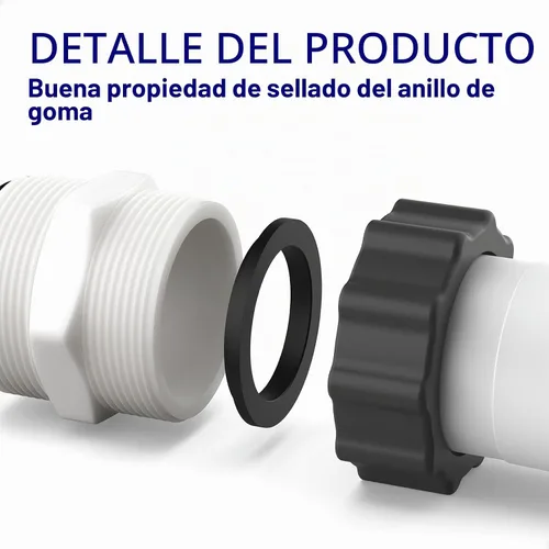 Vista 3 de Conector de manguera de piscina de 1.5 pulgadas para Intex Coleman W/2