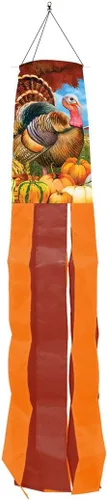 Vista 4 de Briarwood Lane Gnomos de Halloween Windsock Humor Spooky 40" L