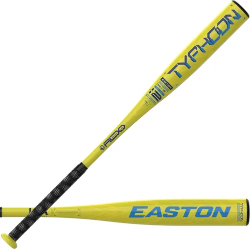 Vista 10 de Easton TYPHOON - Bate de béisbol USA -12 Drop 2 1/4" barril 1 unidad de aluminio amarillo/azul