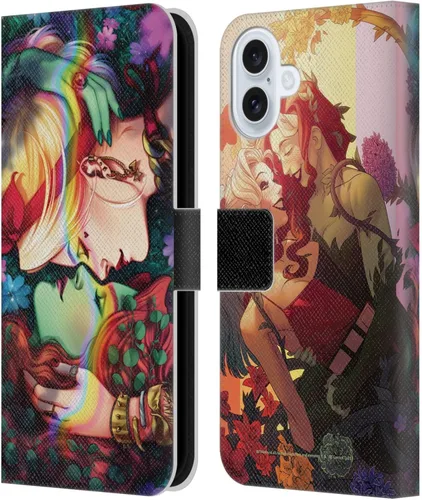 Vista 22 de Head Case Designs Officially Licensed Batman DC Comics Batman #609 Hush Gotham City Sirens Leather Wallet Case Compatible with Apple iPhone 7/8 / SE