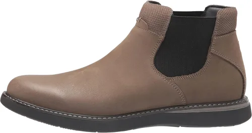 Vista 8 de Nunn Bush Bayridge Chelsea - Botas de cuero ligeras con elástico para hombre