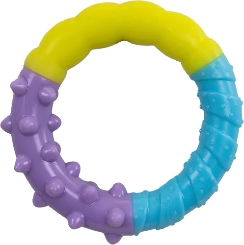 Vista 12 de Outward Hound Mini Dentachew - Juego de masticables dentales para perros - 3 paquetes - Gran tamaño para perros pequeños y cachorros