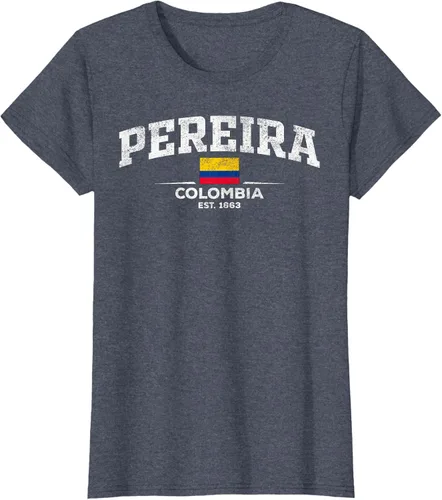 Vista 68 de Camiseta Pereira Colombia, Negro