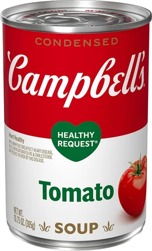 Vista 11 de Campbell's Condensed Healthy Request - Sopa de tomate de tamaño familiar, lata de 23.2 onzas (paquete de 12)