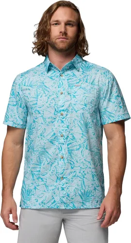 Vista 67 de Columbia - Camisa Super Slack Tide Camp de manga corta para hombre